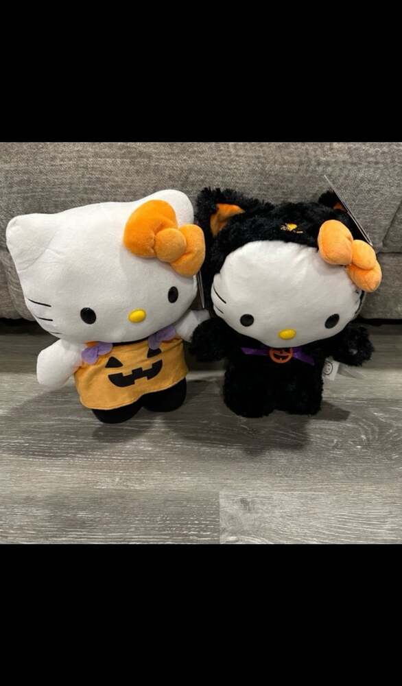 Hello Kitty 2 Side Stepper Musical / Dancing Plush. Brand New with Tags